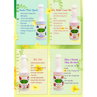 Siro Vải Chang Thai 1000ml