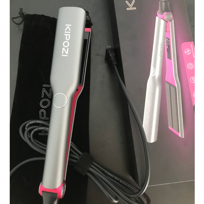 Máy làm tóc ,máy ép tóc ,máy là tóc KIPOZI-V6 Cao Cấp ,màn hình LED hiển thị nhiệt ,chống bỏng bên ngoài An Toàn