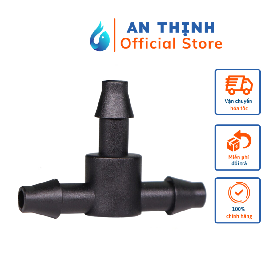 COMBO 10 TÊ CHIA 3 ỐNG 6MM - TÊ 3 NGẠNH ỐNG 6MM