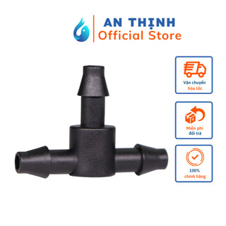 COMBO 10 TÊ CHIA 3 ỐNG 6MM - TÊ 3 NGẠNH ỐNG 6MM (Dùng trong tưới nhỏ giọt)