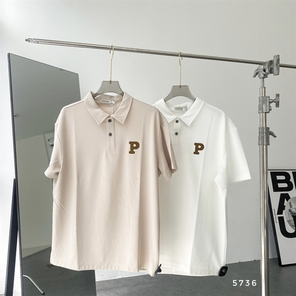 Áo polo hoạ tiết form Hàn Quốc cotton cao cấp chuẩn form lịch lãm sang trọng