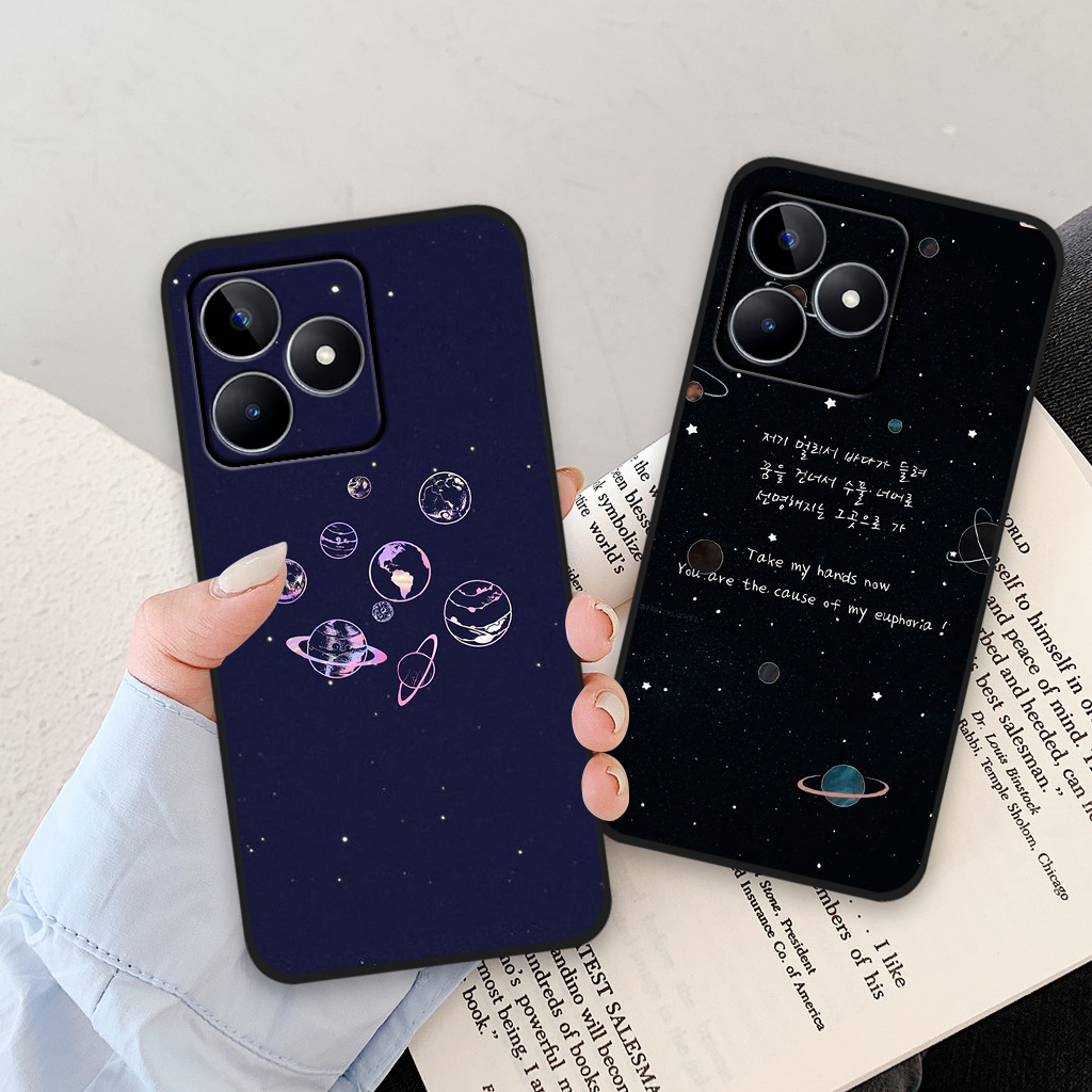 Ốp lưng Realme C53, Realme C51 hoạ tiết vũ trụ, dải ngân hà