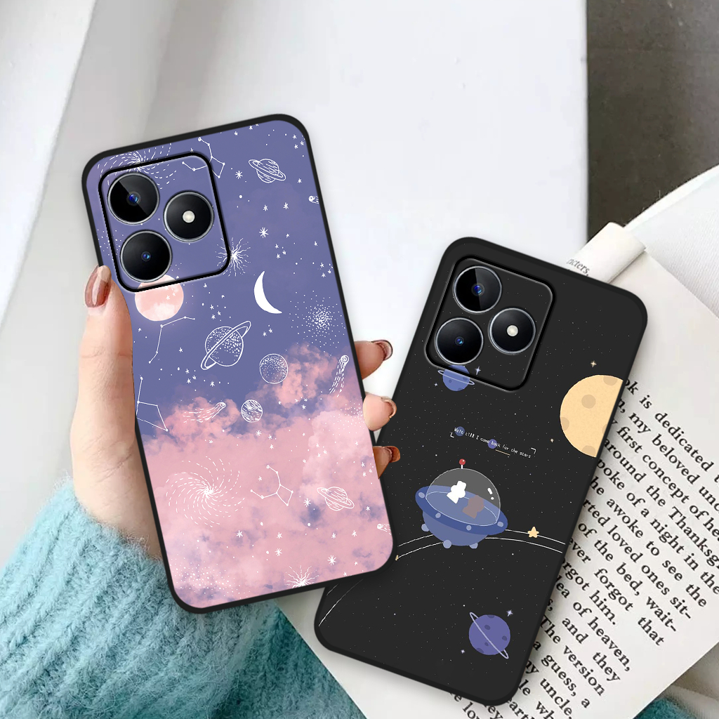 Ốp lưng Realme C53, Realme C51 hoạ tiết vũ trụ, dải ngân hà