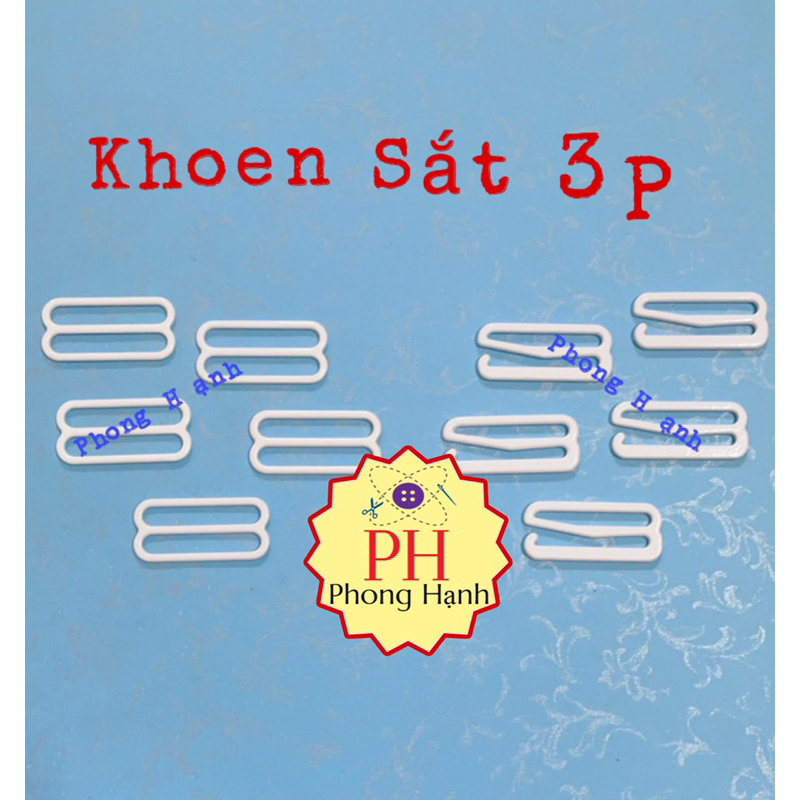 Khoen Sắt Áo Ngực 3p (3 cm), Khoen Áo tăng giảm hàng xịn 1 bịch 100 cái