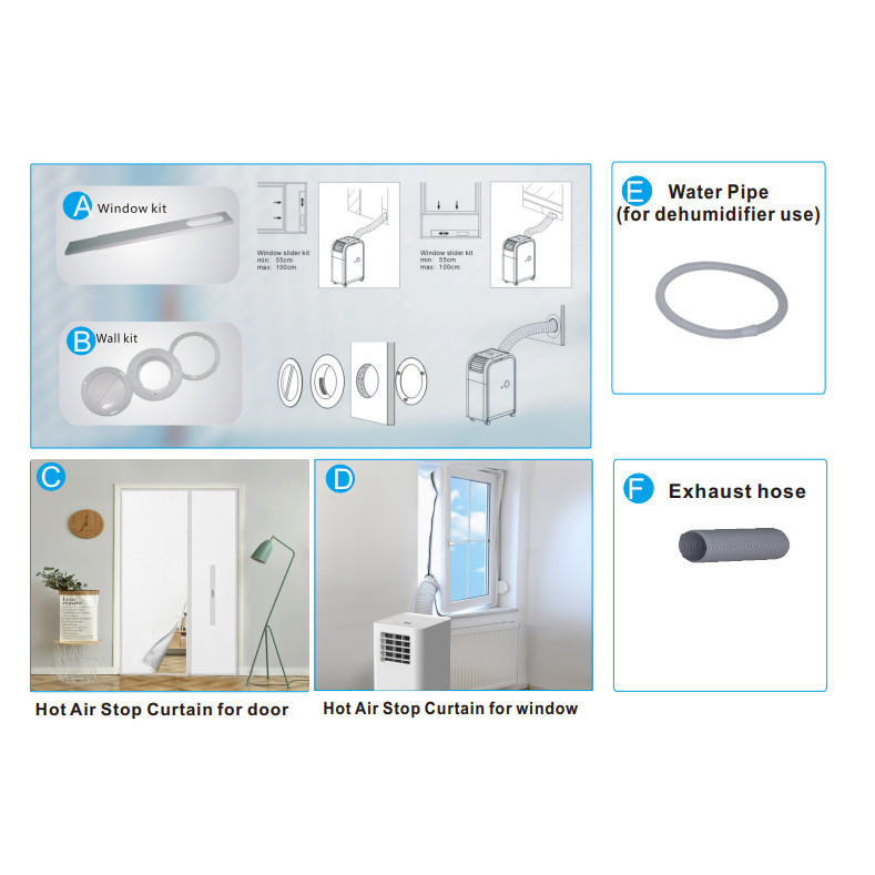 Điều Hoà Di Động 4000btu 3 trong 1