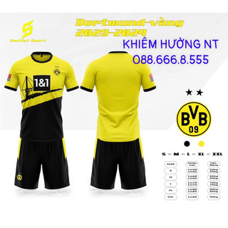 Áo bóng đá clb borussia-dortmund sân nhà ,sân khách đủ mẫu mới nhất 2022-2023