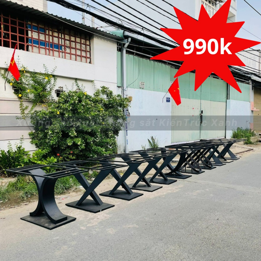 Chân bàn ăn chữ X1