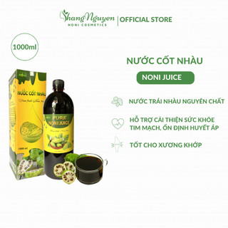 Nước cốt Nhàu không đường ⚡FREESHIP⚡  Pure Adeva Noni juice 1L tốt cho xương khớp và người huyết áp