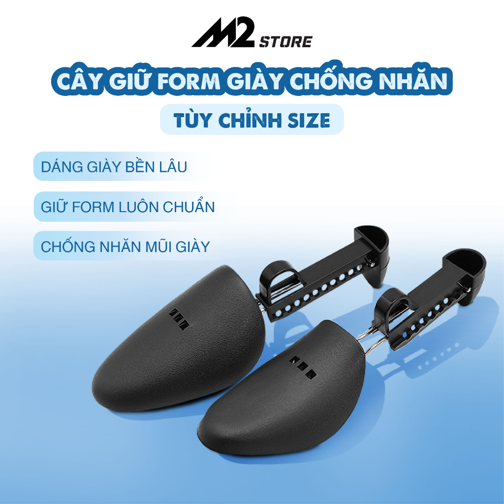 Cây giữ form giày shoe tree nhựa tùy chỉnh size (CGFG01)