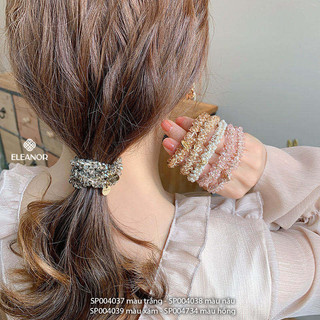 Dây buộc tóc nữ Eleanor Accessories phong cách basic thun cột tóc co dãn phụ kiện tóc 4037