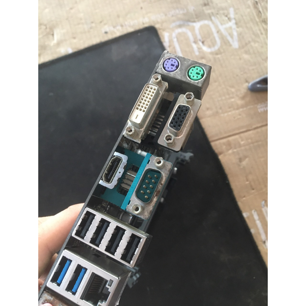 Mainboard GIGABYTE H81 4 KHE RAM  nguyên bảng