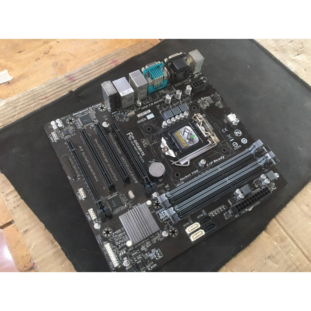 Mainboard GIGABYTE H81 4 KHE RAM  nguyên bảng