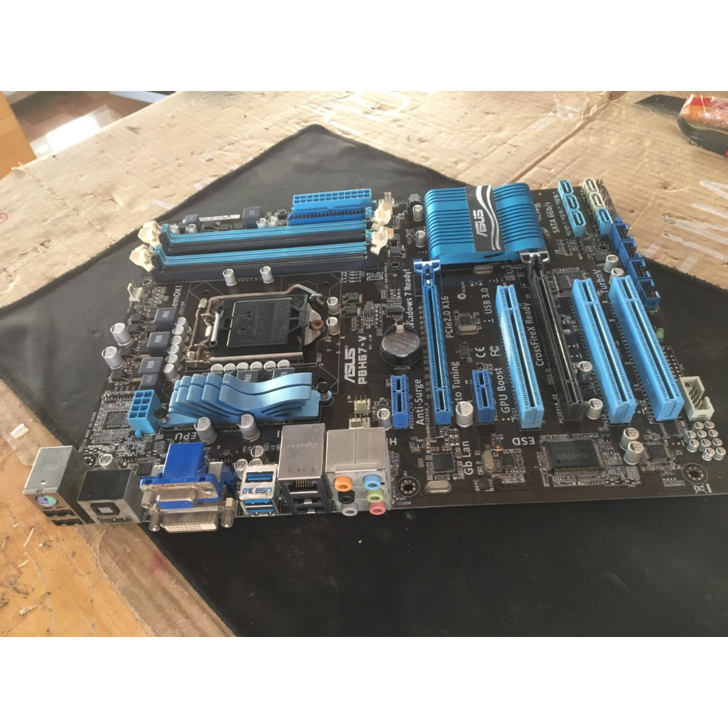 Mainboard Asus P8H67 PRO 4 Khe ram nguyên bản