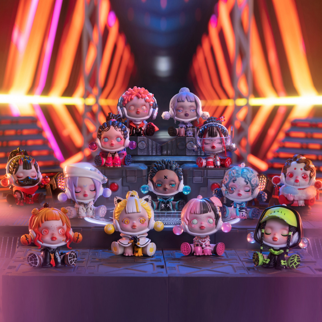 Hộp Mô Hình Bí Ẩn Skullpanda City of Night