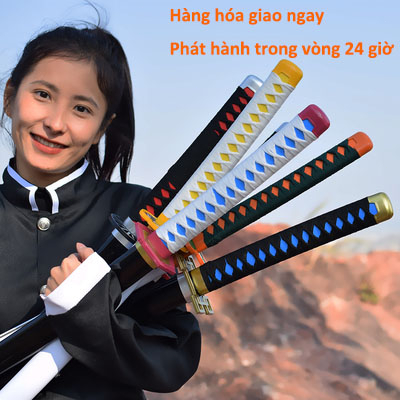 Mô hình Đạo cụ Kimetsu No Yaiba Cosplay Nichirin Demon Slayer Yoriichi Đạo cụ nhân vật zoro roronoa, shusui onepiece Tanjirou katana zenitsu kitetsu gift Kids