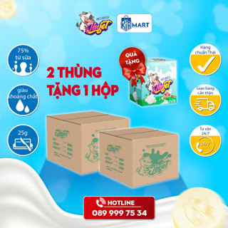 COMBO "Tiết kiệm tối đa" Mua 2 thùng kẹo sữa nén JinJet tặng thêm 1 hộp