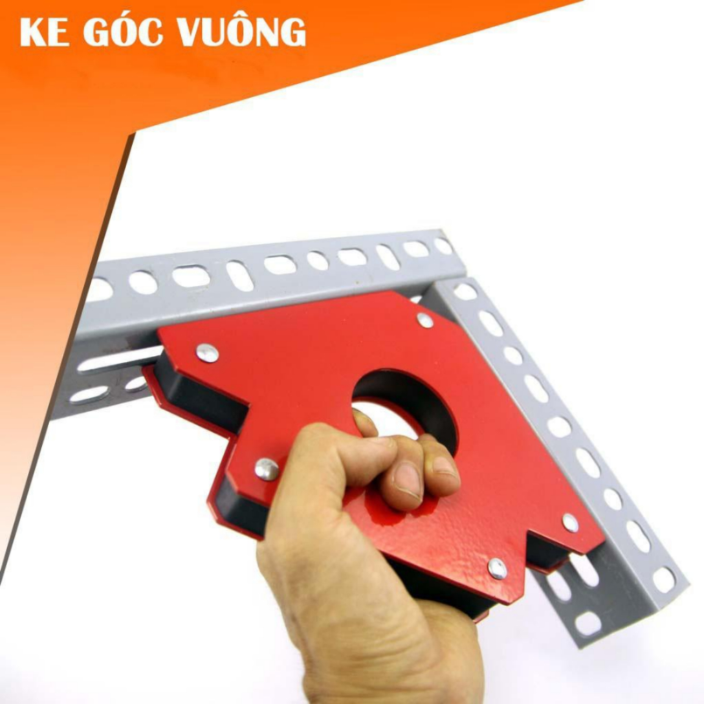 Ke góc hít nam châm lực hút 50LBS  chính hãng