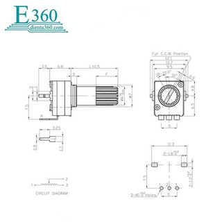 TRIẾT ÁP RV09 ĐỨNG 20K