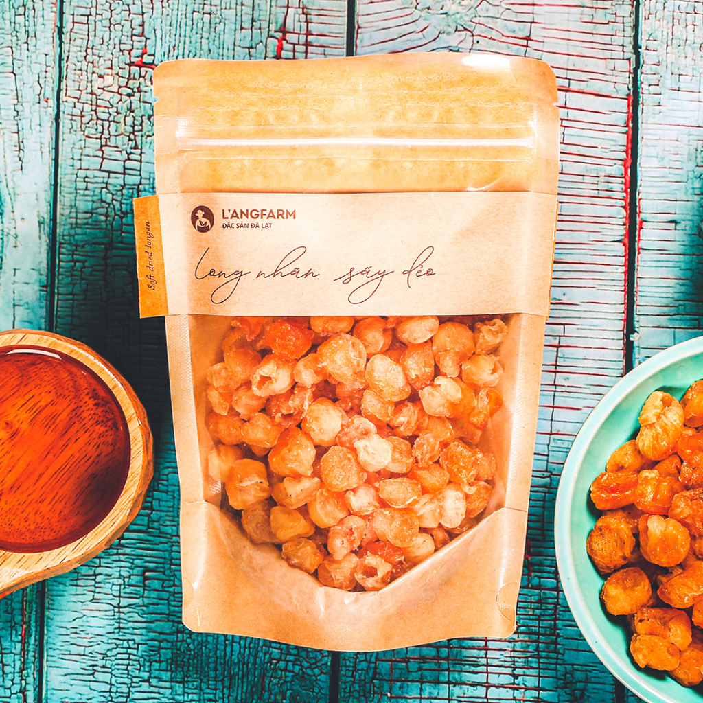 Long Nhãn Sấy Dẻo Langfam Gói 150G