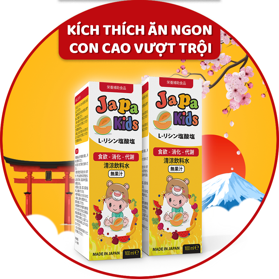 Combo mua 3 tặng 1 siro ăn ngon Japa kids orihiro  lọ 100ml cải thiện tầm vóc cho bé hỗ trợ biếng ăn tăng cân