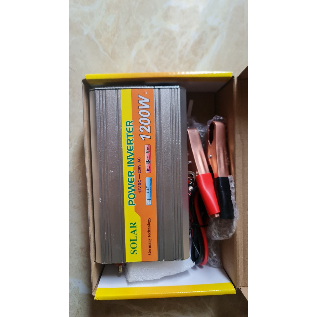 Bộ kích điện 12v to 220v 1200W