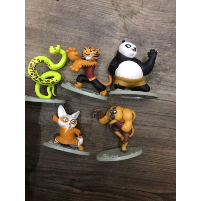 Set nhân vât kungfu panda chính hãng