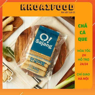 Chả cá que Osajang nhập khẩu Hàn Quốc làm lẩu tokbokki món ăn truyền thống Hàn