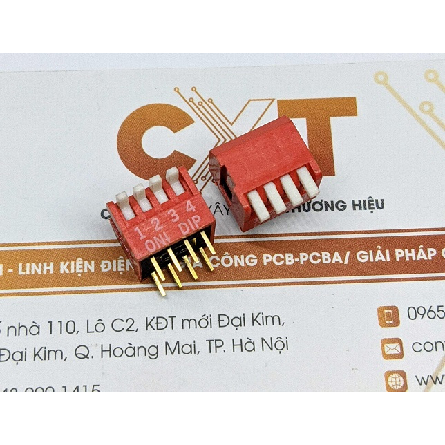 CY-02 4P Công tắc bit 4P 2.54mm