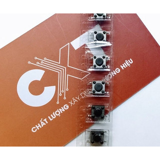 Nút nhấn smd 4 chân, nút nhấn 6x6 h=4.3 /8mm