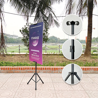 [XẢ KHO] Chân Standee. Giá Chữ Thập. Giá Chữ T Đa Năng. Kích Thước Tùy Chỉnh | LST