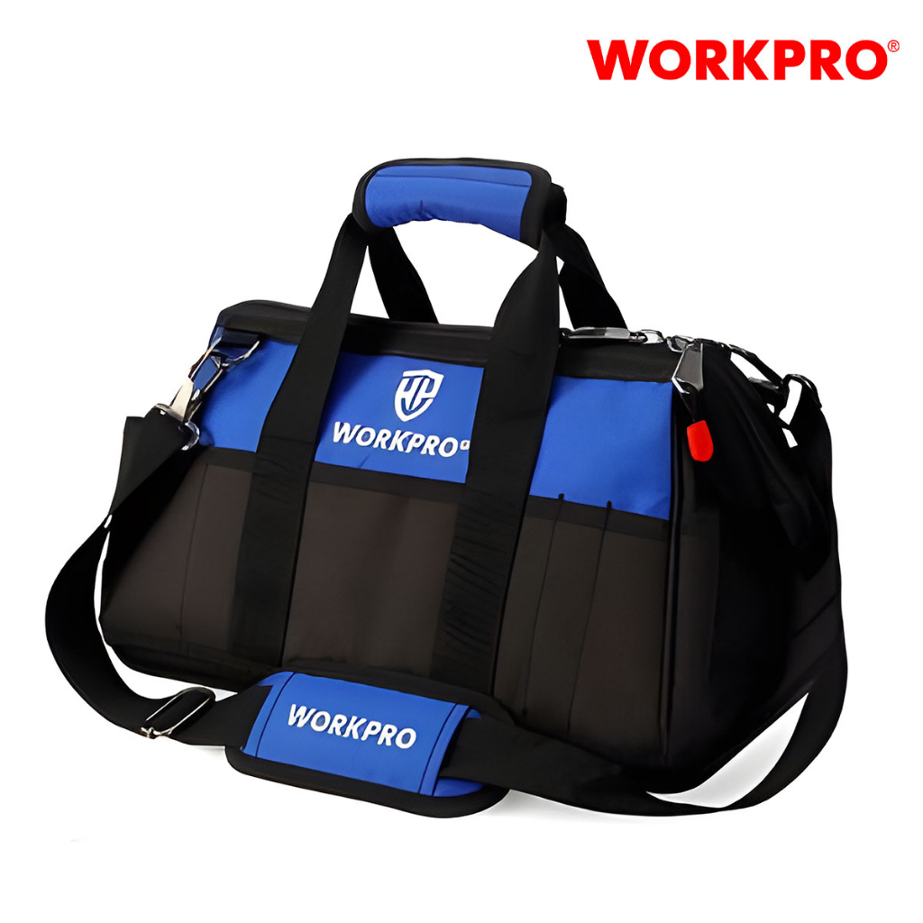 Túi đựng dụng cụ bằng vải dệt Workpro - WP281026 với đế chống nước, kích thước 510mm 20 inches chính hãng