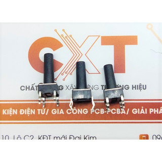 Nút nhấn 4 chân 6x6x12mm, nút nhấn 6x6