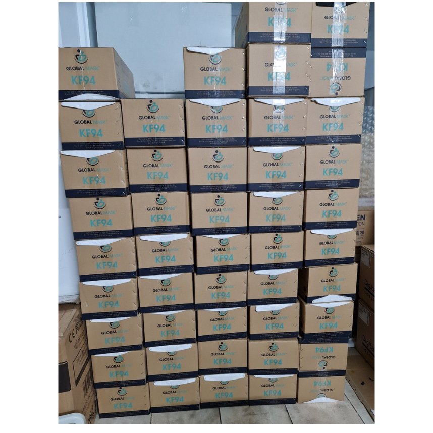 Khẩu trang KF94 GLOBAL MASK - KHÁNG KHUẨN, AN TOÀN, THOÁNG MÁT