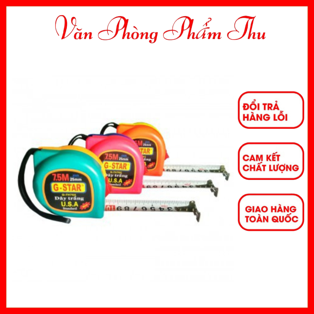 THƯỚC KÉO CUỘN ( 3M,5M,7.5M ) CAO CẤP GSTAR