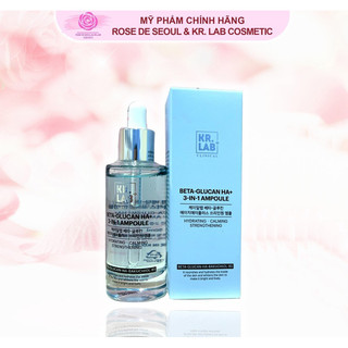 Serum beta glucan HA+ Kr. Lab dưỡng trắng lọ 50ml hạn 2026 bản mới nhất có B5