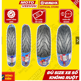 Vỏ lốp xe máy vanlock gai michelin pilot street đủ size xe số không ruột 70 80 90 100 120 130 140 17