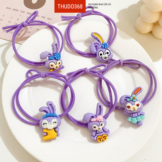 Dây cột tóc phối gấu đáng yêu