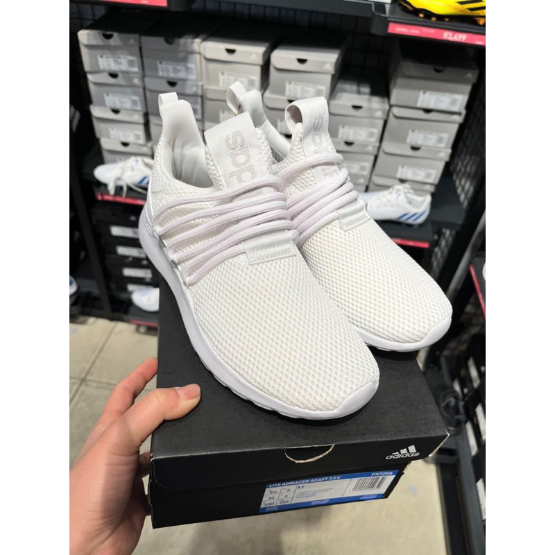 Giầy thể thao nữ Slipon Adi/das Life Racer Adapt 3.0 FX7295 White