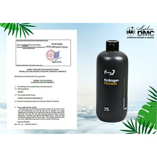 Oxy trợ nhuộm Prosee Hydrogen Peroxide 1000ml Chính Hãng
