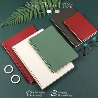 Sổ Tay A6 100 trang Giấy Kraft 120gsm dùng Ghi chú Notebook, Tốc kí, Vẽ chì Kí hoạ - Sổ Giấy Kraft Gáy Ngang MIYUNA
