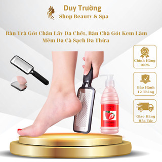 Bàn trà gót chân lấy da chết, bàn chà gót kem làm mềm da cà sạch da thừa gót chân.