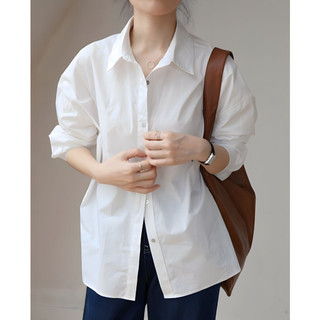 Bare_áo sơ mi trơn form rộng tay dài , sơ mi đi học tay ngắn back to school basic - a184, a394