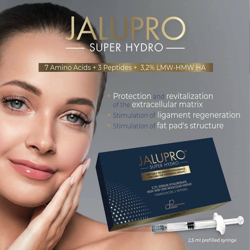 Meso Jalupro giúp nâng cơ trẻ hoá, tiêm căng bóng da
