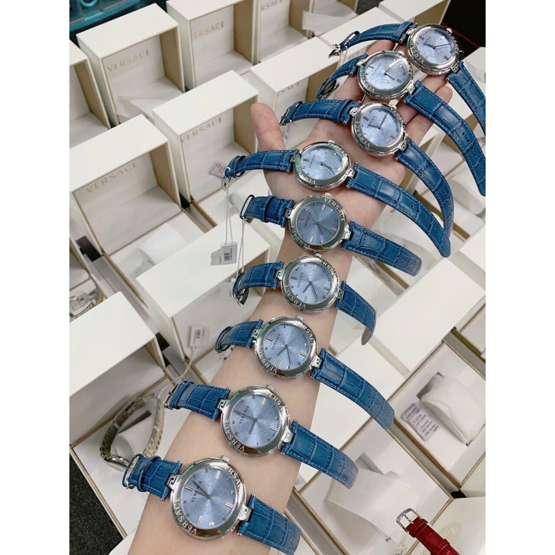 Đồng hồ nữ dây da Versace New Lady VE2J00121