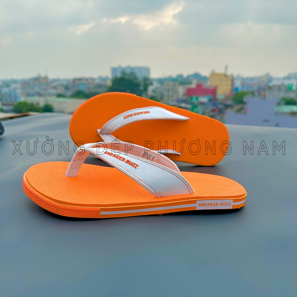 Dép Kẹp Xỏ Ngón Sneaker Buzz NamNữ Unisex Tông Lào ThờiTrang,7Màu Mới SiêuHot🥵🥵🥵