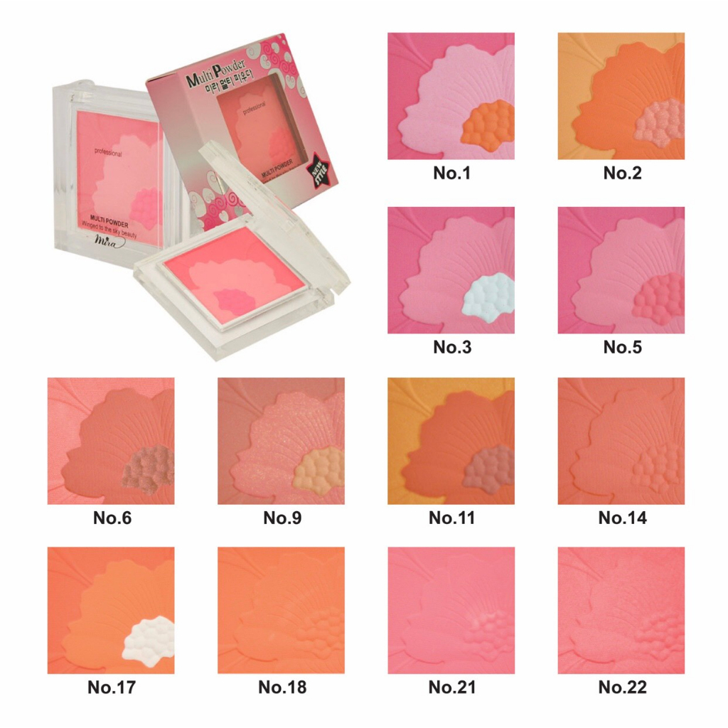 PHẤN MÁ HỒNG MIRA MULTI POWDER