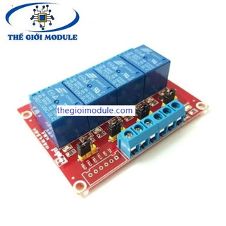 Module 4 relay 5V với opto cách ly kích H/L