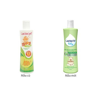 Sữa tắm gội chống rôm sẩy Lactacyd Milky 250ml