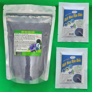 Bột hoa đậu biếc nguyên chất gói 20gr/50gr/100gr chợ quê