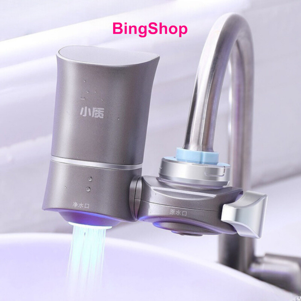 Máy lọc nước tại vòi Xiaomi Mijia Xiaozhi LJ04 tích hợp đèn UV khử trùng kèm 1 lõi lọc